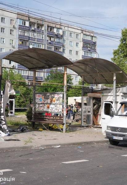 Наслідки атаки по Запоріжжю