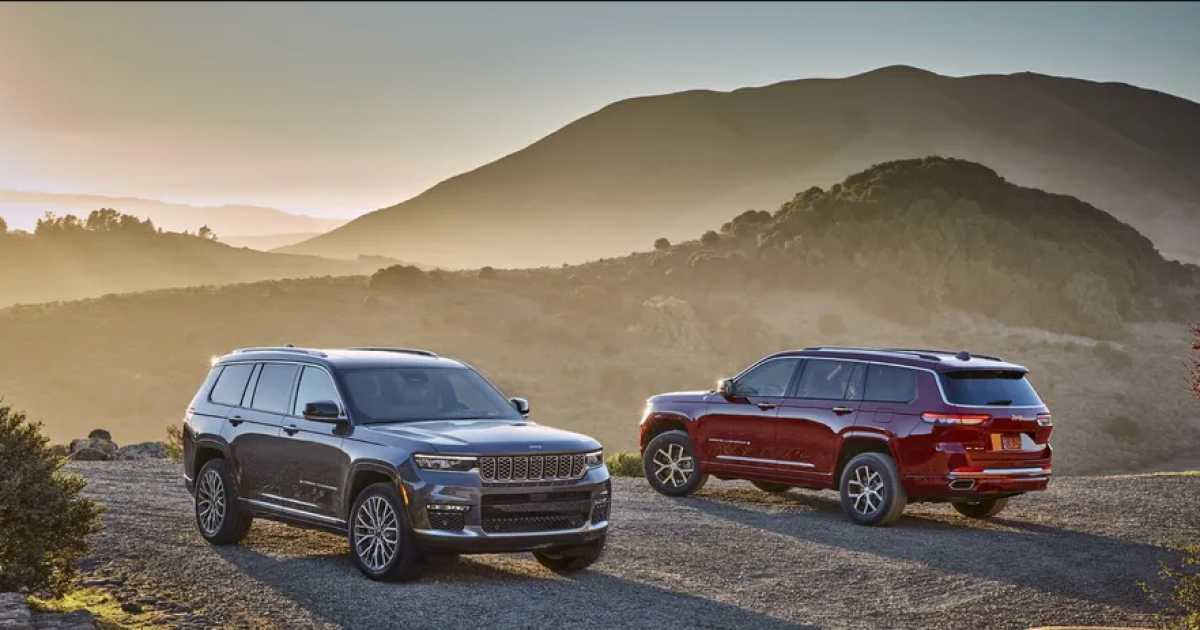 Jeep официально представил Grand Cherokee с тремя рядами кресел: фото и видео