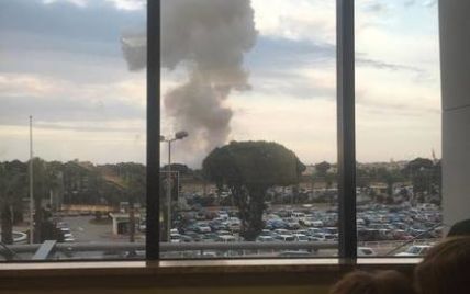 Біля аеропорту Мальти стався сильний вибух