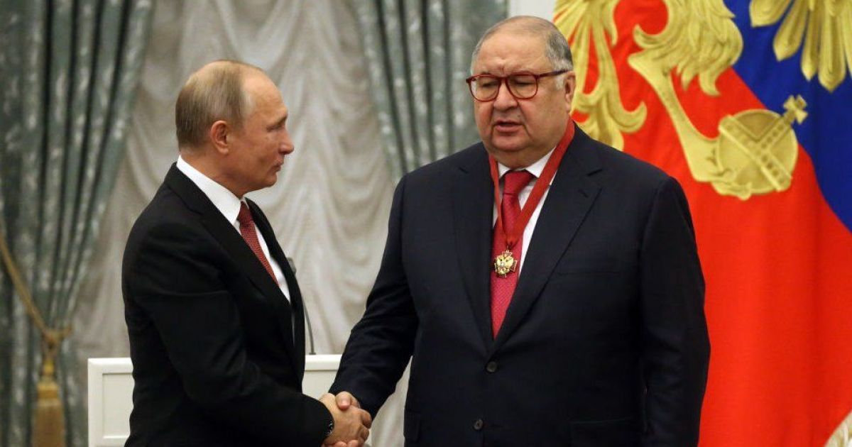 Володимир Путін і Алішер Усманов / X (Twitter)