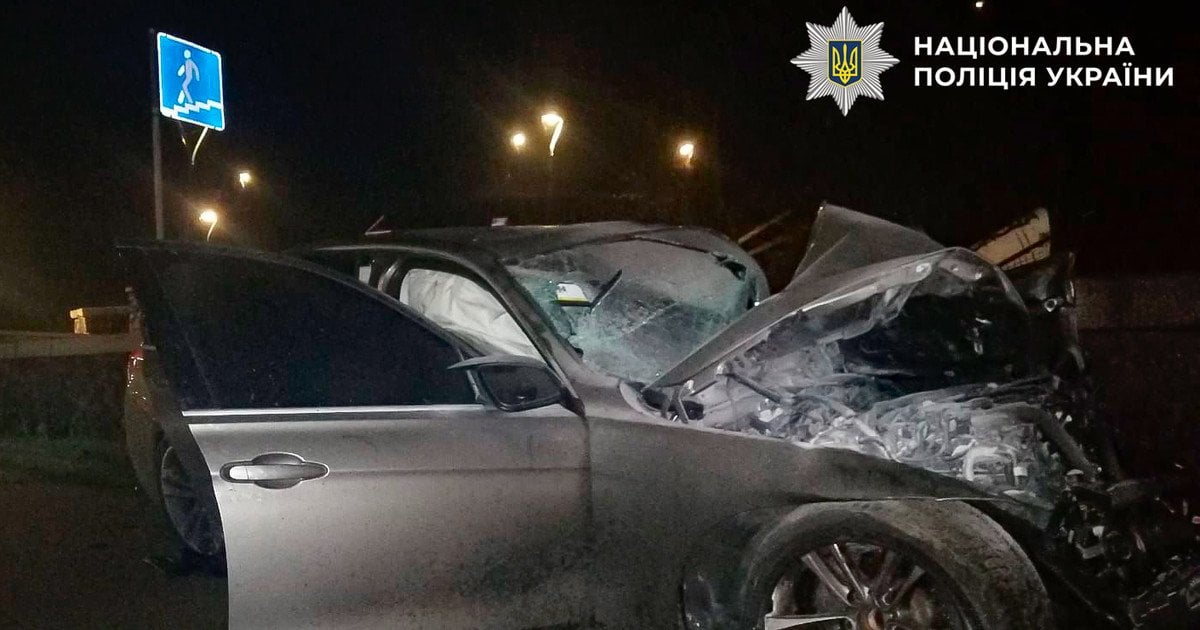 На месте аварии