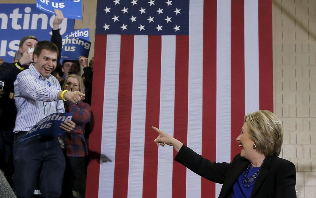 Демократический кандидат в президенты США Хиллари Клинтон прибыла на мероприятие предвыборной кампании в Милуоки, штат Висконсин, США. / © Reuters