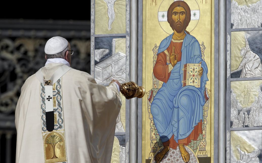 Папа Римський очолив святкову месу / © Reuters