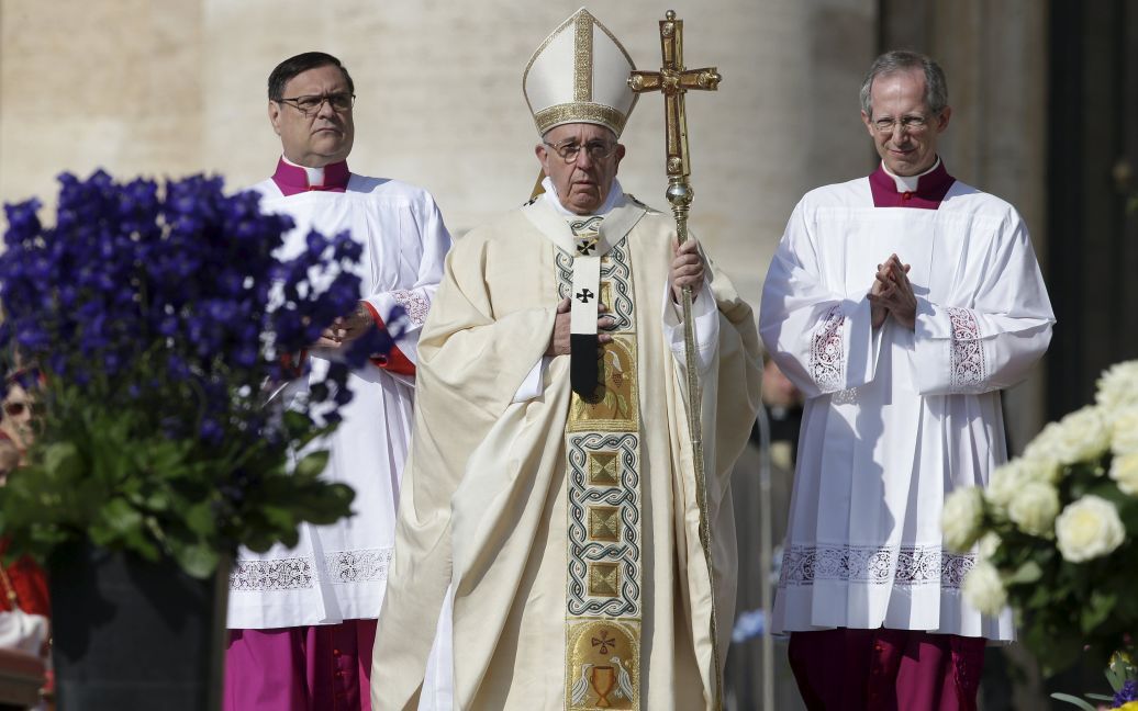 Папа Римський очолив святкову месу / © Reuters