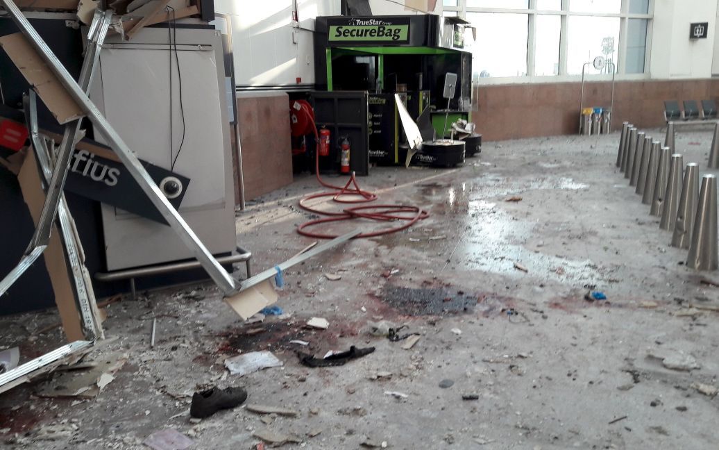 Последствия взрывов в аэропорту Завентеп в Брюсселе. / © Reuters