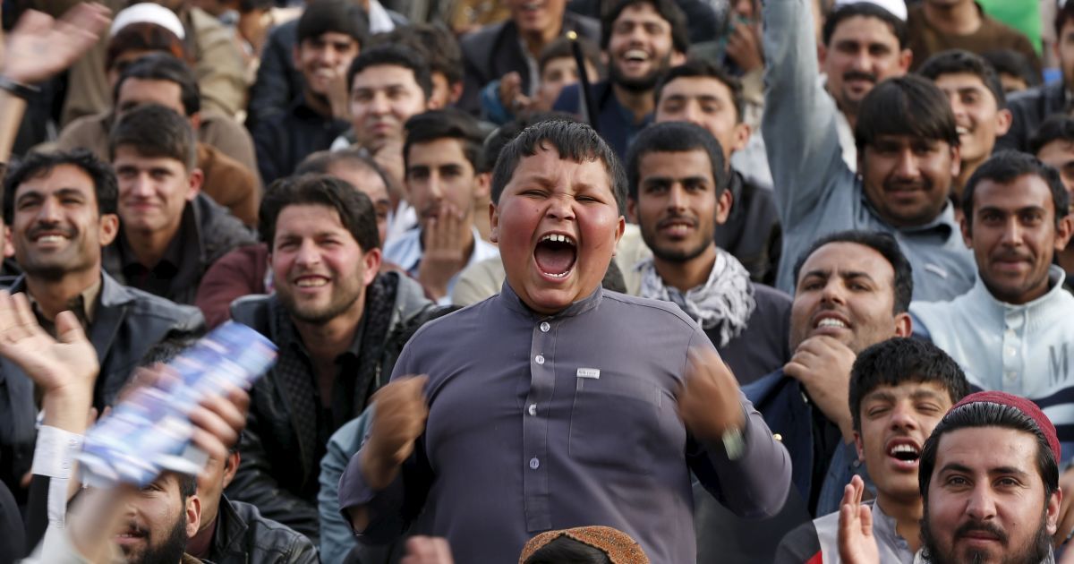 Афганские болельщики приветствуют национальную сборную по крикету в Афганистане после возвращения из Кубка мира. / © Reuters