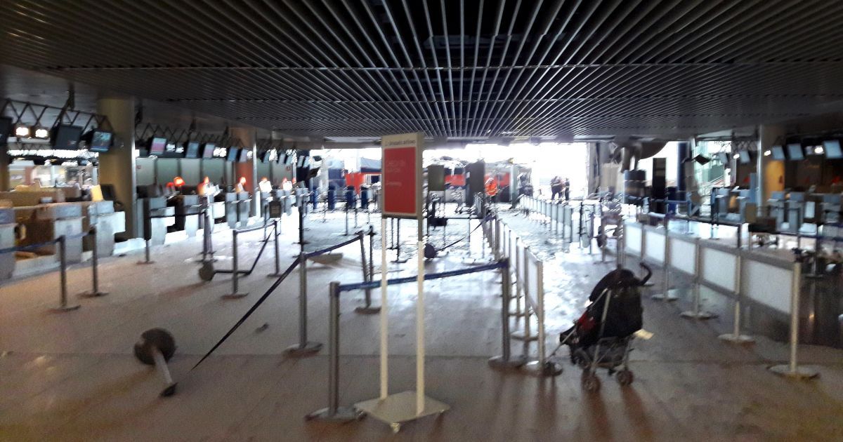 Последствия взрывов в аэропорту Завентеп в Брюсселе. / © Reuters