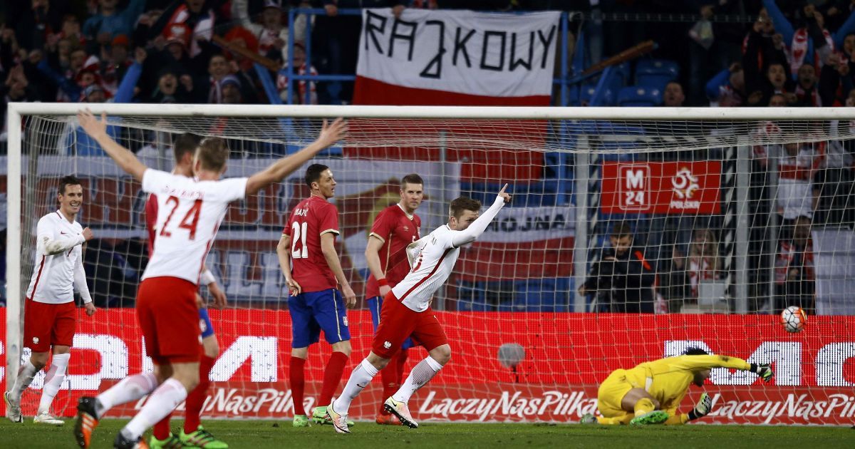 Момент гола Блащиковски