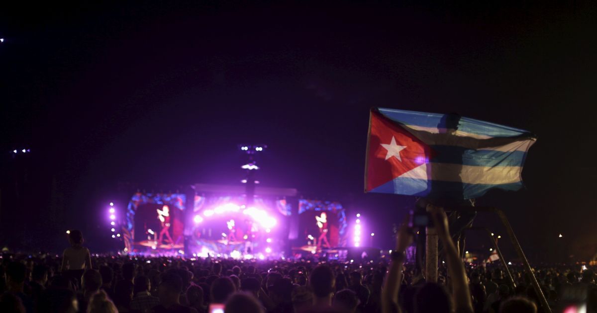 Rolling Stones отыграли концерт на Кубе