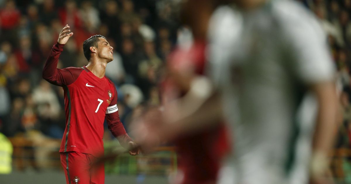 Роналду в отчаянии