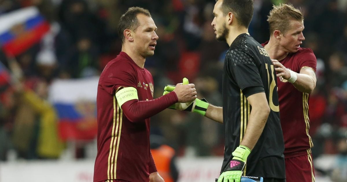 Игроки сборной России