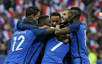 Збірна Франції вдома ефектно перемогла росіян