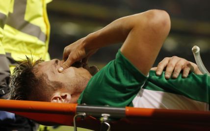 Гравець збірної Ірландії отримав моторошну травму у товариському поєдинку