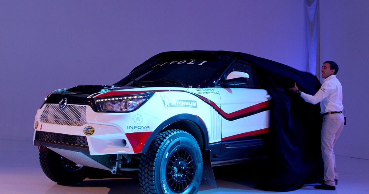 SsangYong подготовил Tivoli к гонкам