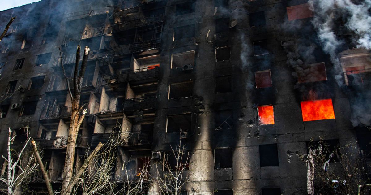 Руйнування в Торецьку / Фото: 32 ОМБр