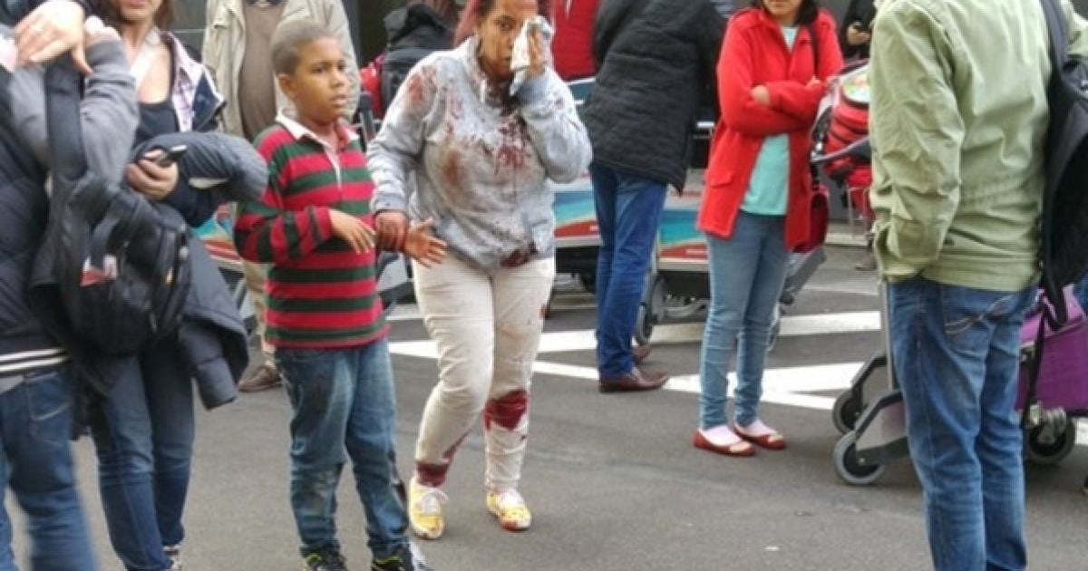 Свидетель рассказал о пятом взрыве на главной улице Брюсселя