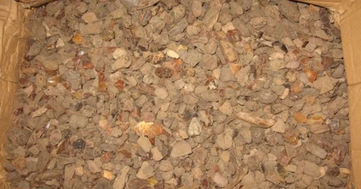 На Закарпатье задержали партию контрабандного янтаря на 200 миллионов гривен