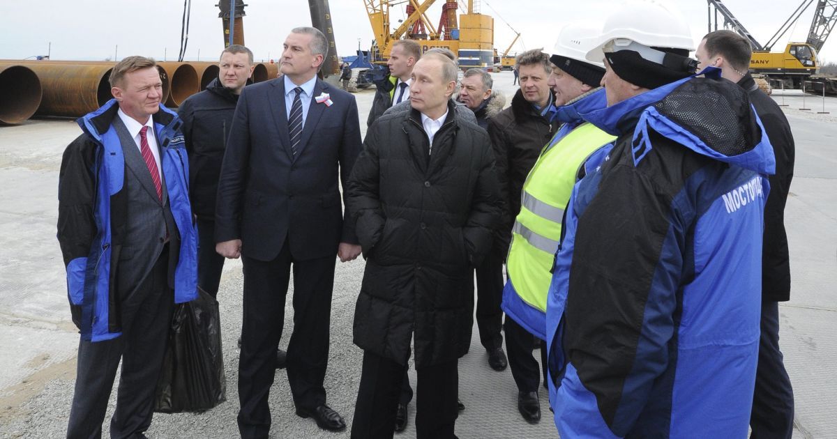 Визита президента РФ Владимира Путина в Крым