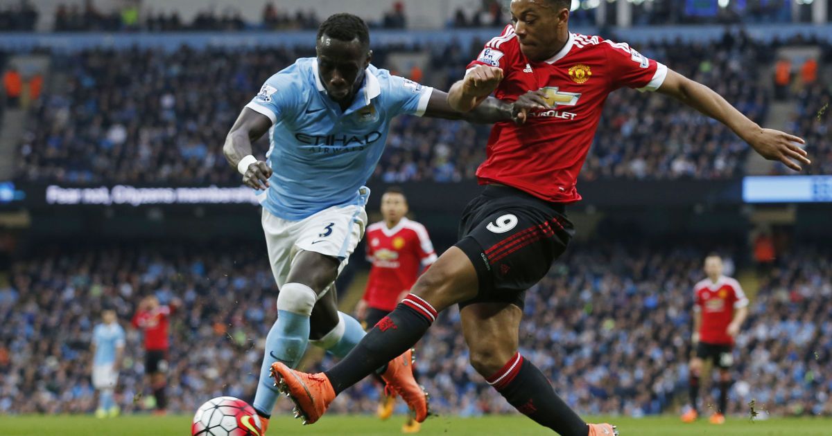 Момент матча в Манчестере