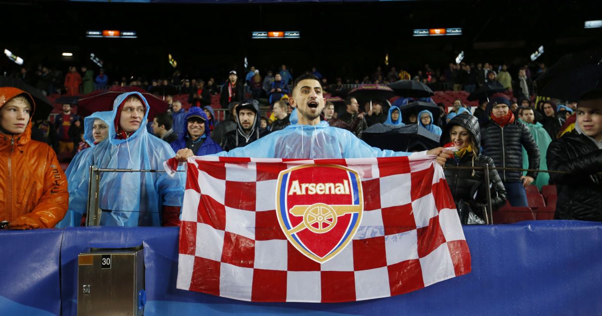 Фанат "Арсенала"