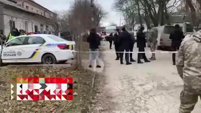 З'явилось відео з місця вибуху біля будівлі ТЦК у Кам’янець-Подільському