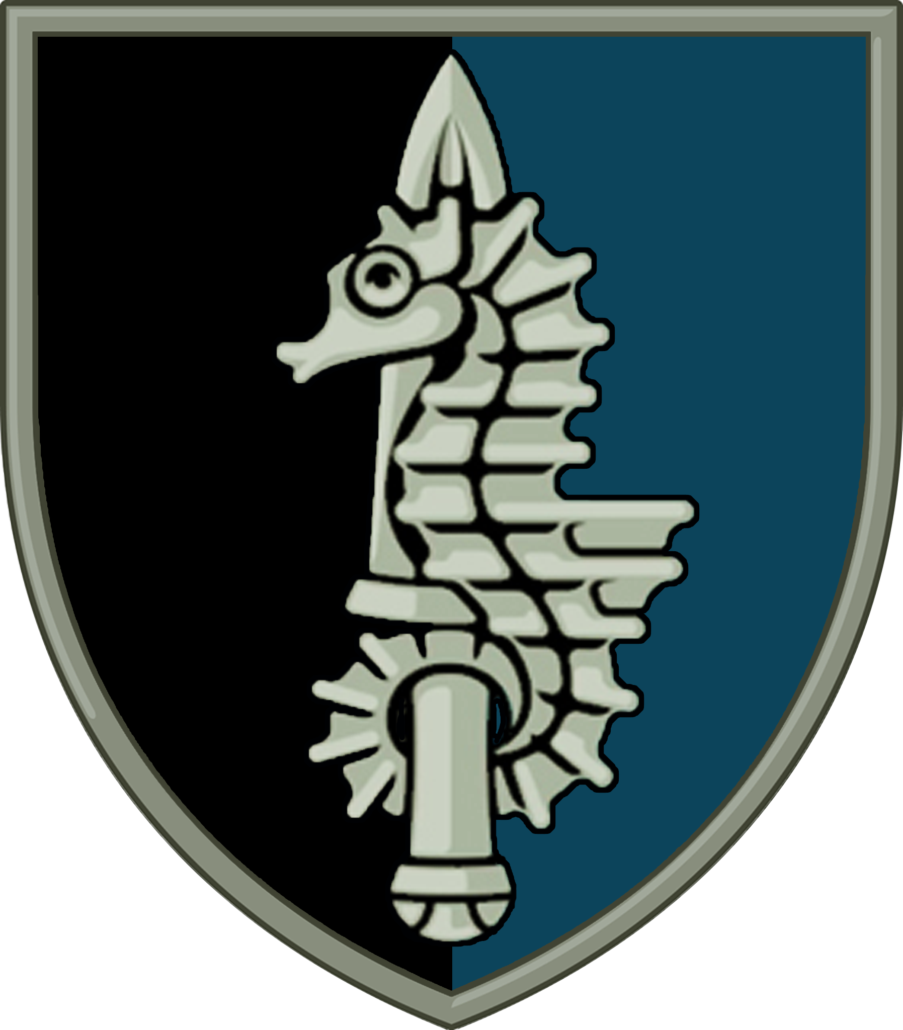 Нарукавний знак 73-го морського центру СпП імені кошового отамана Антіна Головатого / © commons.wikimedia.org