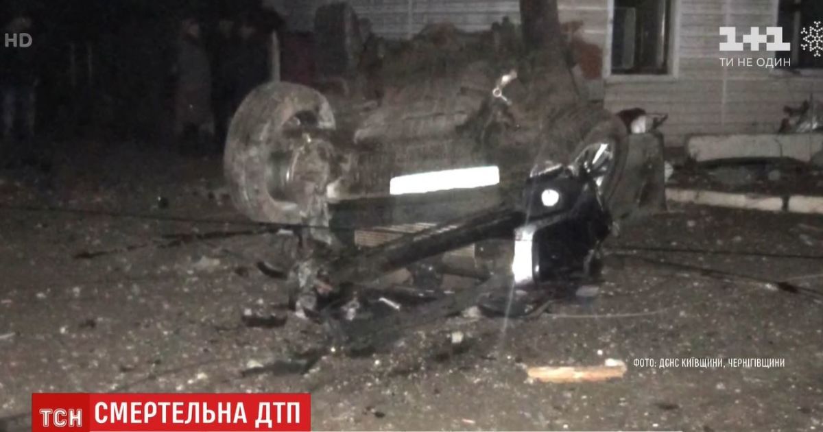 На Черниговщине в аварии погиб сотрудник ГСЧС