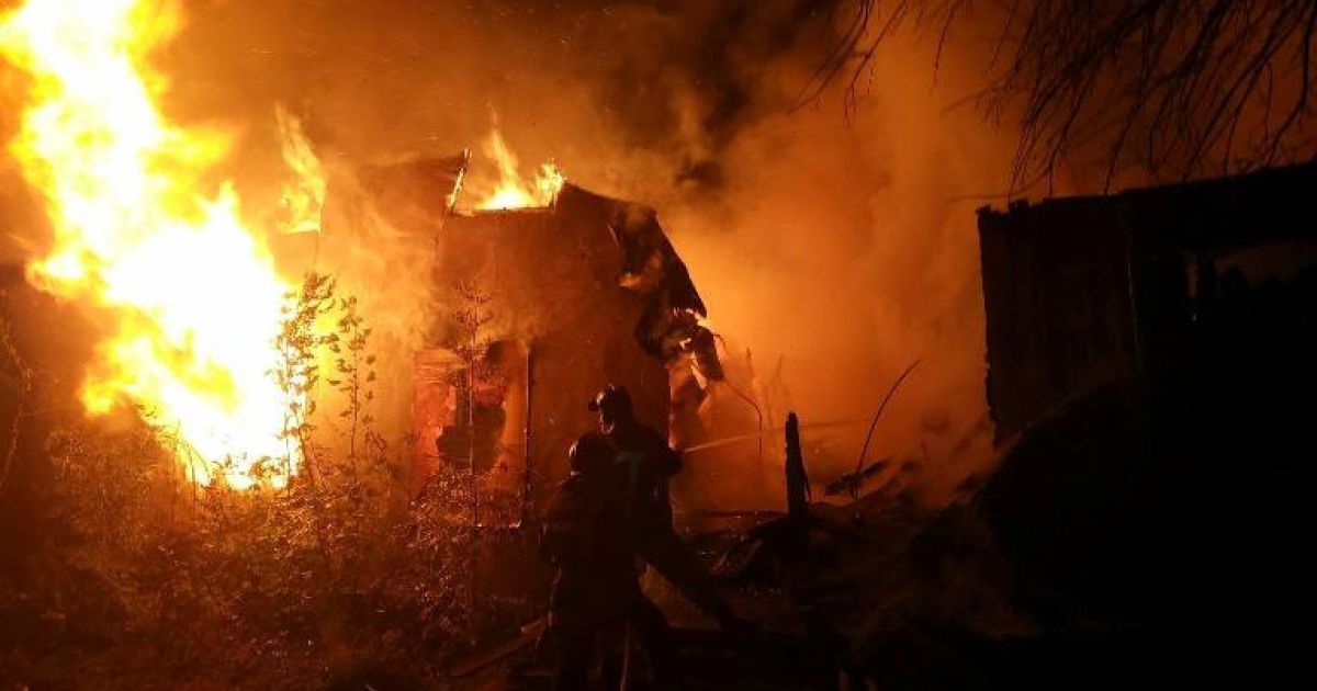 В Одесі повністю згорів корпус санаторію Червоні зорі_3 / © Таймер