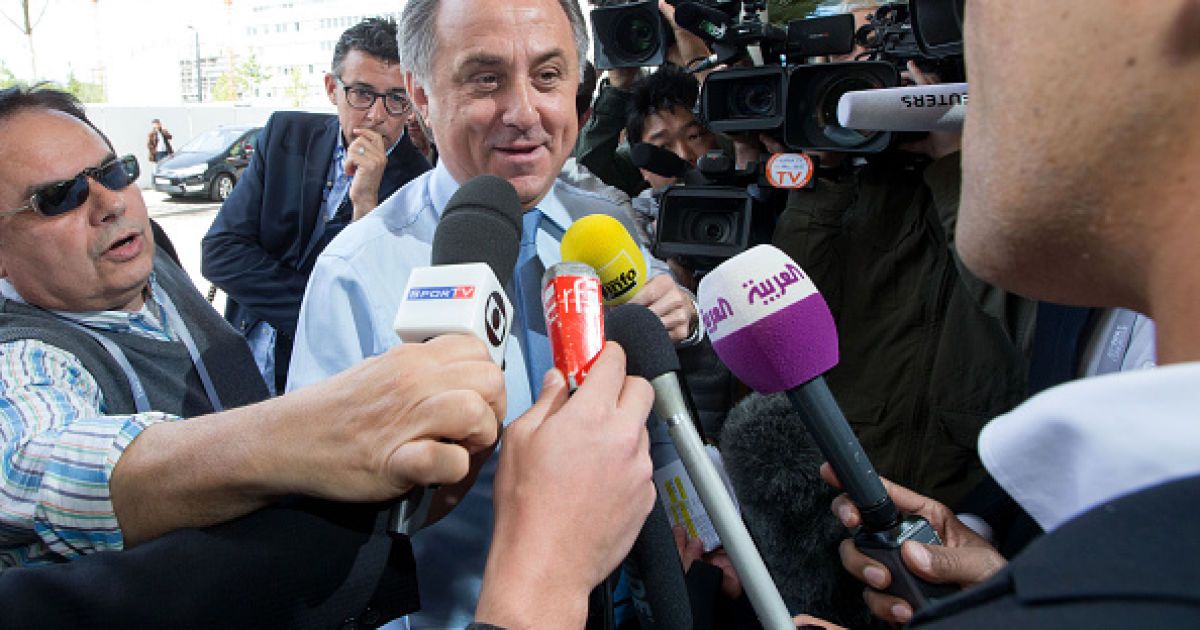 Мутко говорил на корявом английским