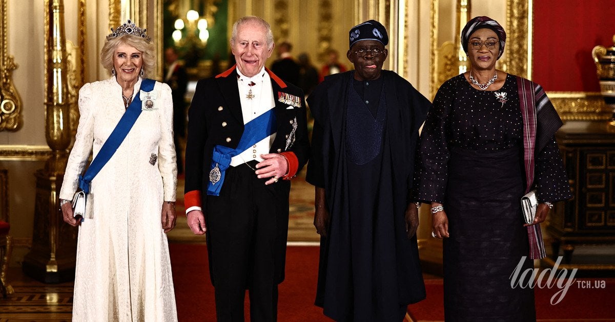 Королева Камілла і король Чарльз з президентським подружжям Нігерії