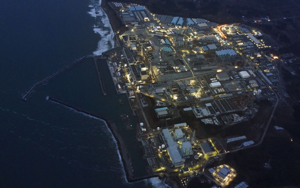 Вид на АЭС "Фукусима" с высоты птичьего полета, 11 марта исполнится пять лет масштабного землетрясения и цунами, повлекших аварию на АЭС. / © Reuters