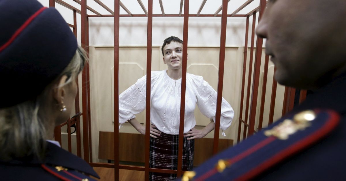 Савченко, как и раньше, излучает несокрушимую силу духа
