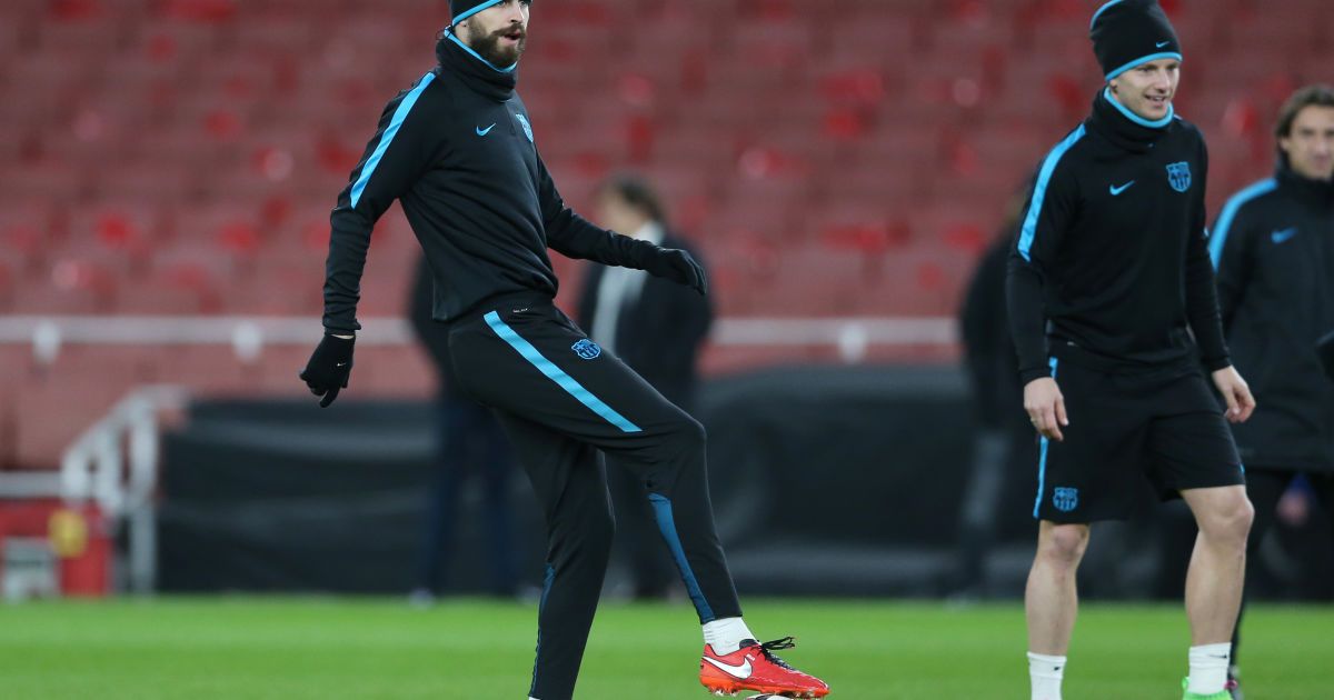 Пике на тренировке