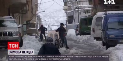 Аномальная зима пришла в Ливан и Саудовскую Аравию | Новости мира