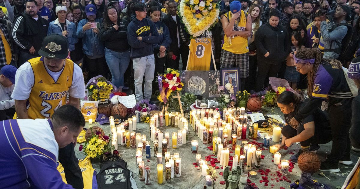 Кобі Браянт, вшанування пам'яті_11 / © Associated Press