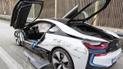 В Германии разбили первый гибридный BMW i8