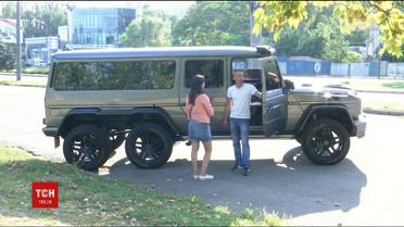 На Днепропетровщине трое мастеров создали в гараже огромный внедорожник