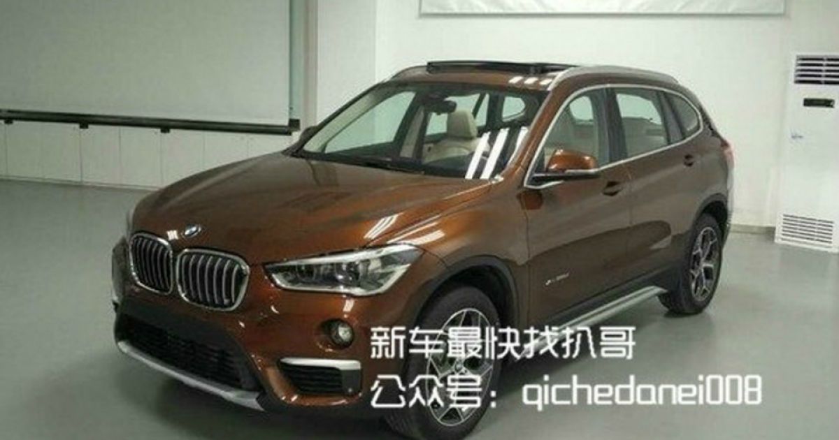 В Сети "засветился" удлиненный BMW X1