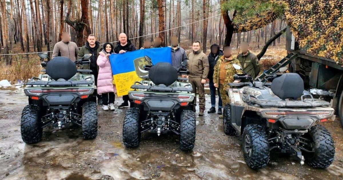 "Кварталівці" передали допомогу військовим на Донеччині
