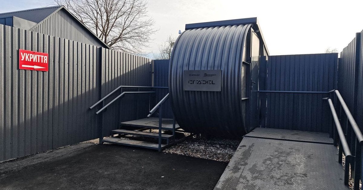 Метінвест Ахметова і Агентство відновлення збудували на Київщині укриття «Цитадель» для цивільних