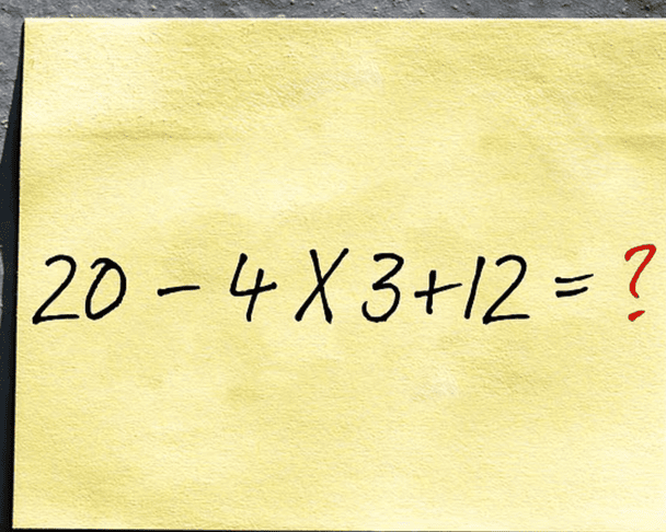 Простое математическое задание, которое вводит в ступор: сможете найти правильный ответ за 30 секунд