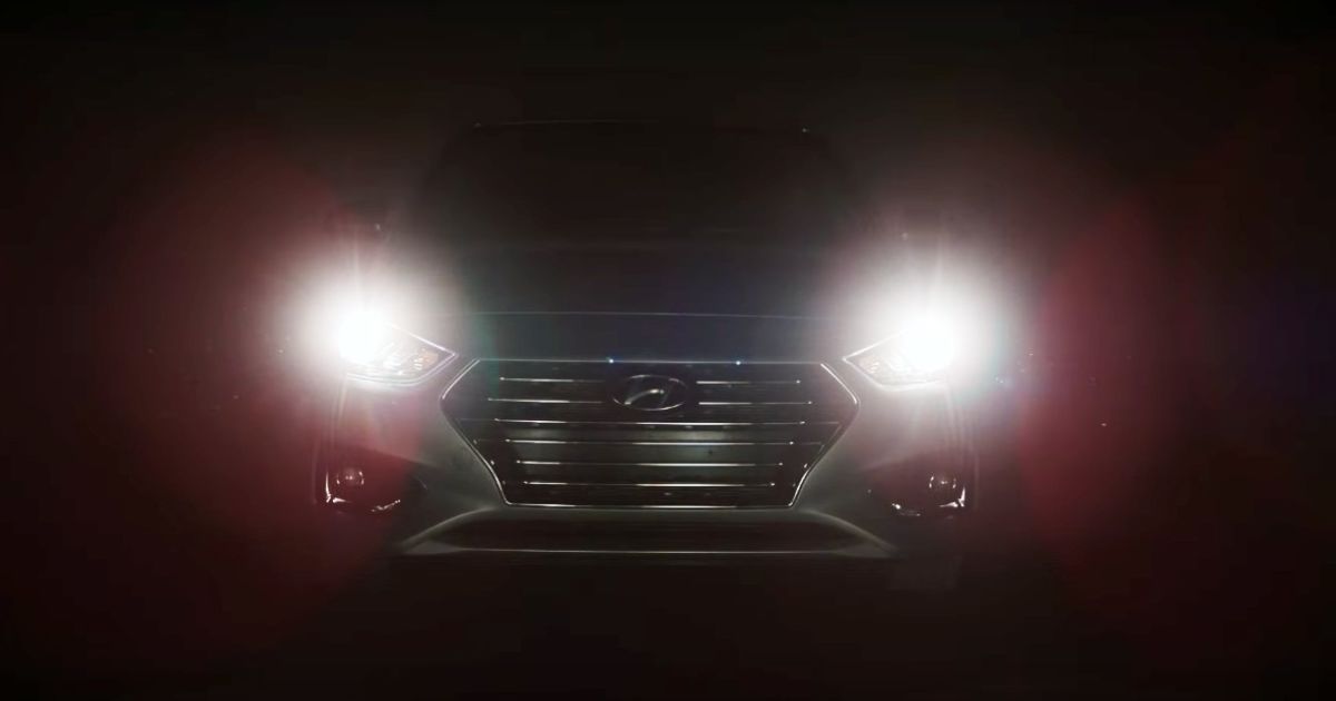 Hyundai опубликовал видеотизер нового Accent для США