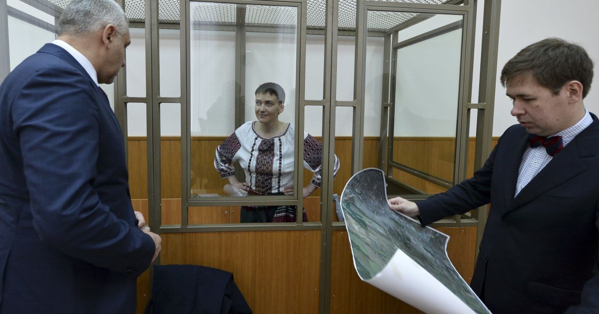 Савченко заборонили побачення до 23 березня
