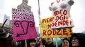 В Варшаве женщины вышли на демонстрацию против ограничений на аборты