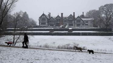 Снегопад создал хаос на дорогах. / © Reuters