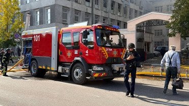 атака на Київ пожежа в НАНУ Національна академія наук_4