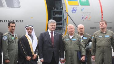 Перший політ Ан-132Д / © Сайт президента України