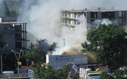 В Киеве произошел пожар в одном из старейших кинотеатров