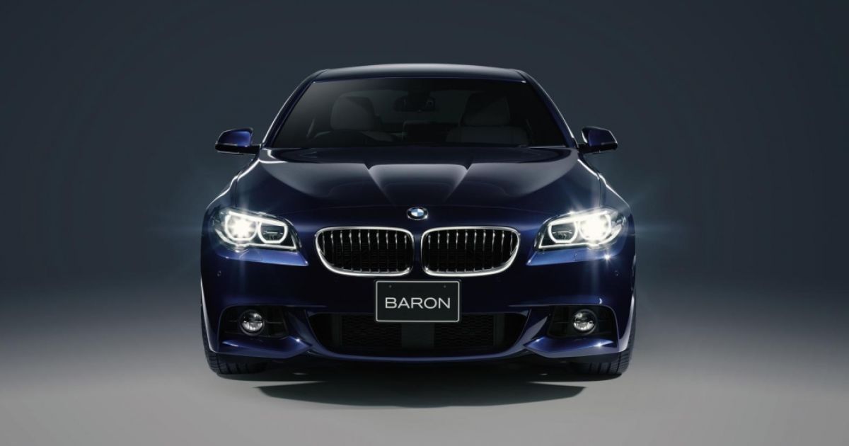 В Японии появилась особая версия BMW 5-Series BARON