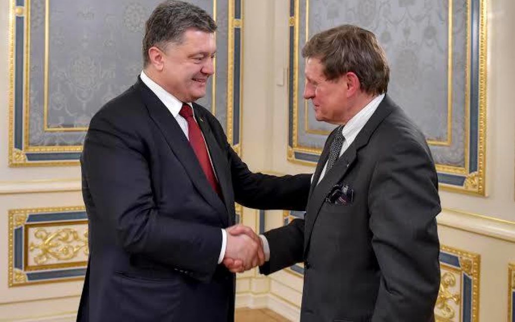 Петр Порошенко встретился с Лешеком Бальцеровичем / © president.gov.ua